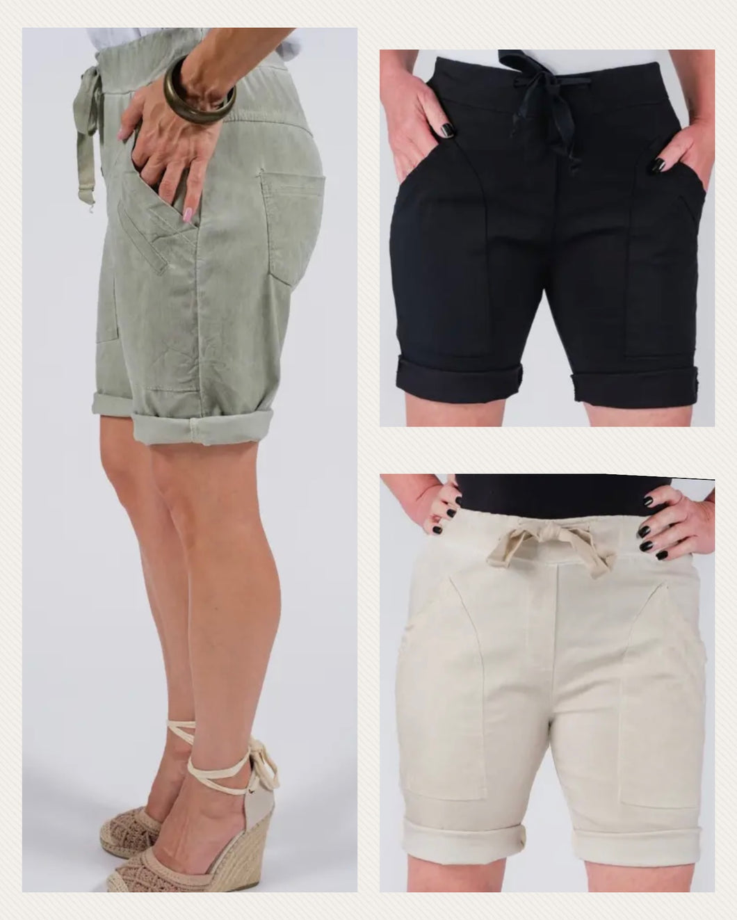 Tina Shorts- One Size! Multiple Colors