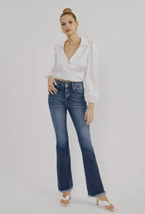 Charli K Raw Hem Jean