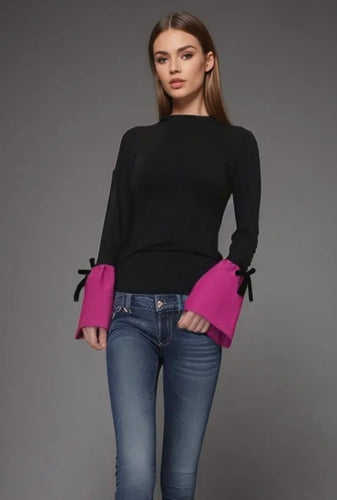 Pretty Pink Cuff Top