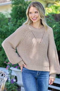 Izzy Sweater Taupe